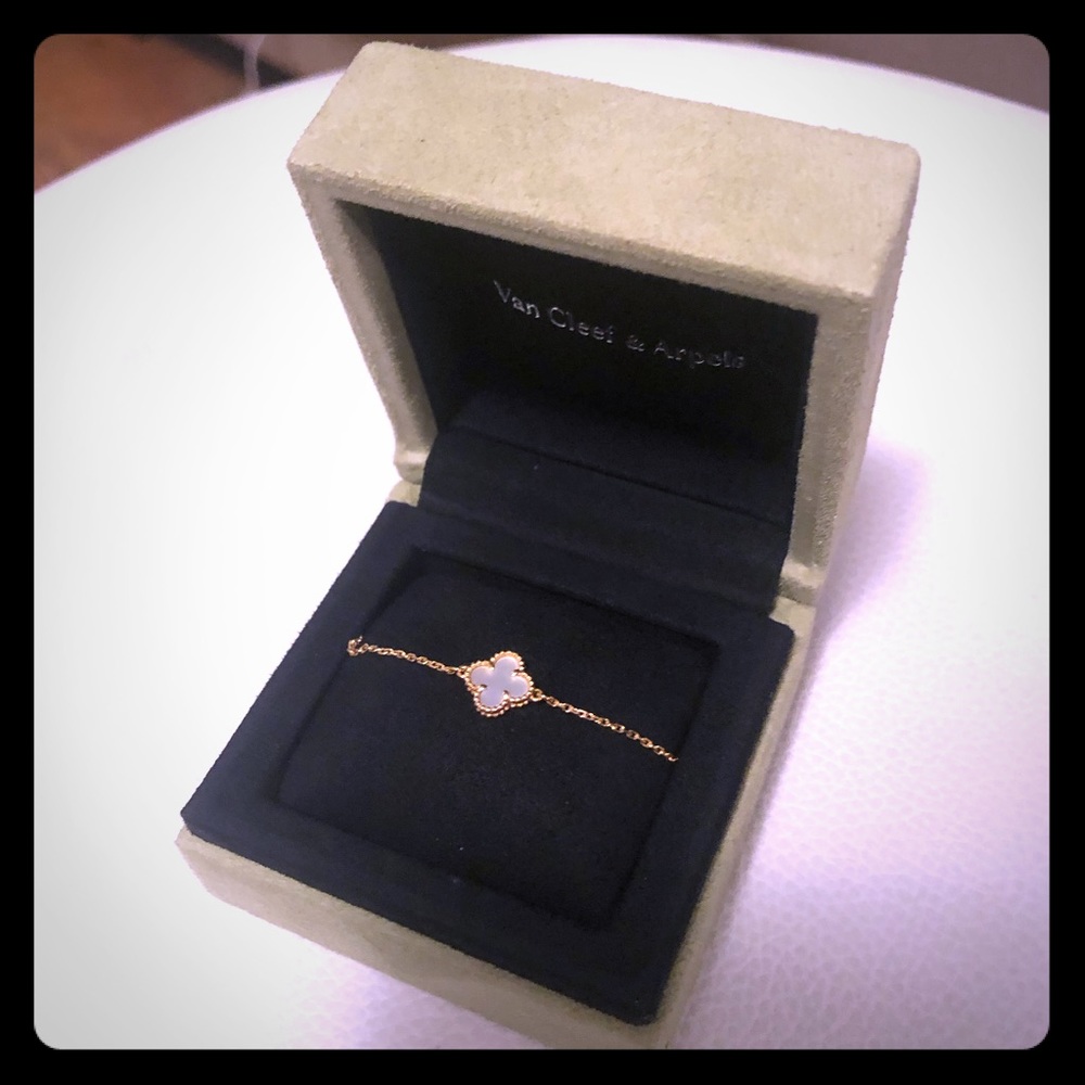 Van Cleef and Arpels Sweet Alhambra MOP Bracelet